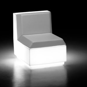 Poltrona Bug Cut_arredo in polietilene colorato e luminoso_R.G.Manifatture_vendita online