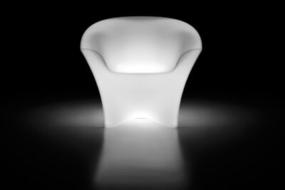 "Ohla" poltrona in polietilene luminoso