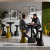 Set sgabello e tavolino armillaria_arredo bar in polietilene_R.G.Manifatture_vendita online