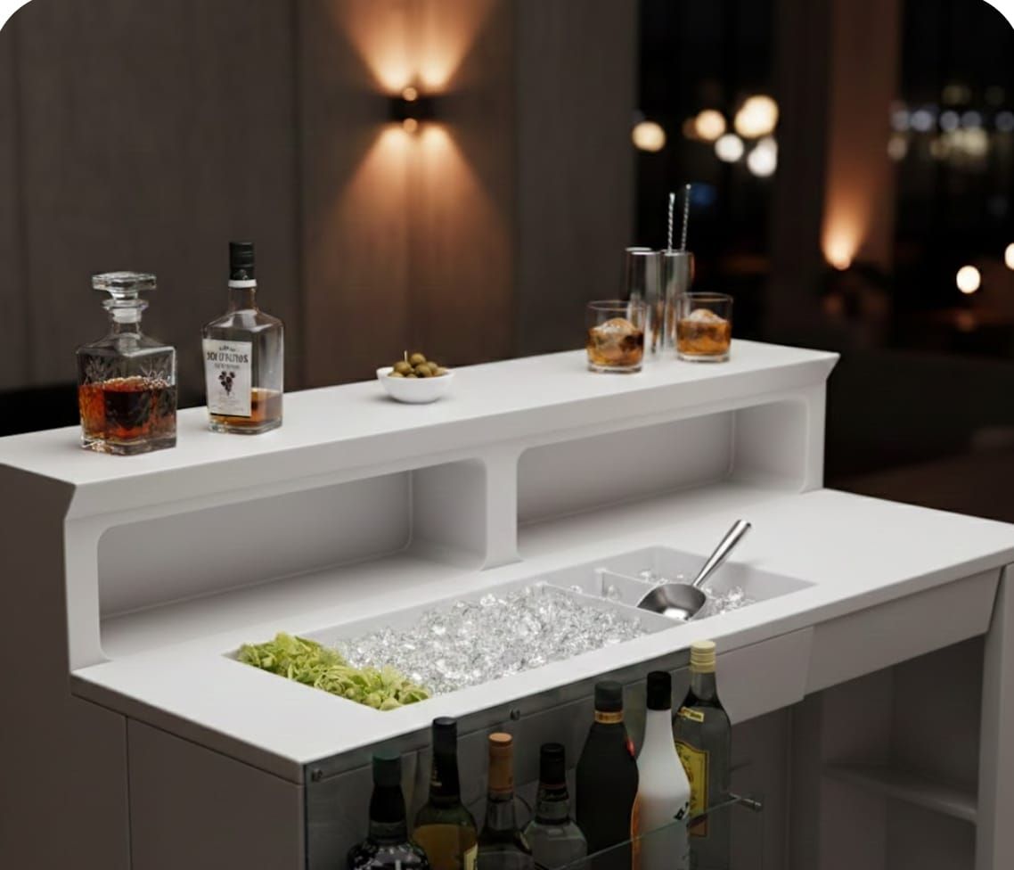 mobile bar portatile trasportabile smontabile bancone bar da esterno smontabile portatile con cocktail station