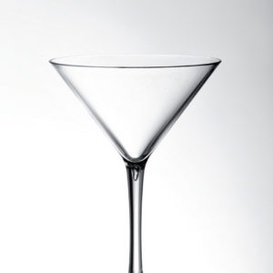 "Coppa Martini" in policarbonato_bicchiere infrangibile_trasparente_R.G.Manifatture_vendita online
