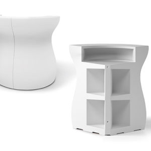"Bartolomeo" Corner bar_arredo per bar in polietilene_R.G.Manifatture_vendita online