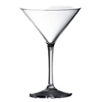 Coppa martini infrangibile in policarbonato