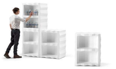 "Frozen" display portabottiglie
