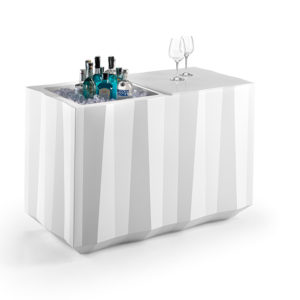 "Frozen" bancone catering_arredo bar in polietilene_R.G.Manifatture