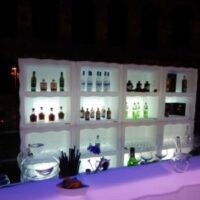 Display portabottiglie Frozen Usato in polietilene di Plust Design