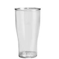 Bicchieri da birra infrangibili riutilizzabili da 520cc orlo, 400cc tacca