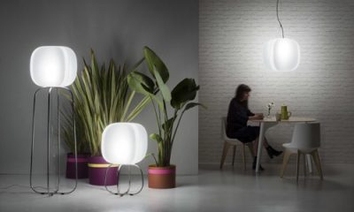 Lampada Four Lamp di Plust da esterno e interno