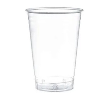 Bicchiere monouso in PLA da 250cc, biodegradabili, eleganti e ideali per bevande fredde                   (da 1000 pz)