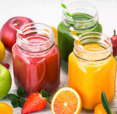 Barattoli per centrifugati cocktail e drink in tritan da 460 cc