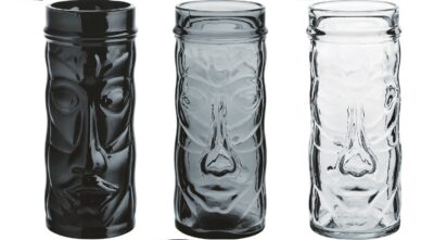 Tumbler tiki in vetro o ceramica