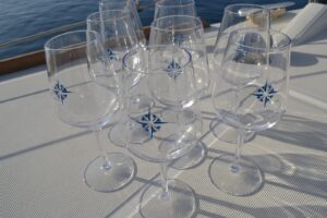 Bicchieri per barca 