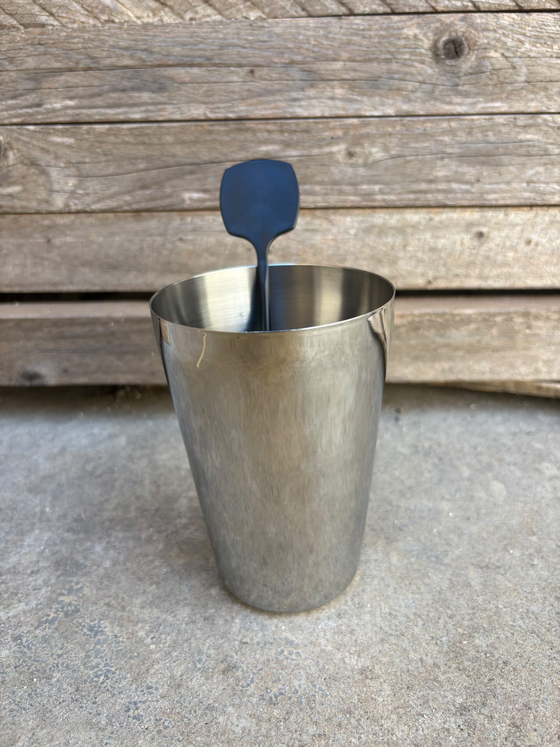 Stirrer in plastica per cocktailย nero riutilizzabile Stirrer in plastica per cocktailย nero