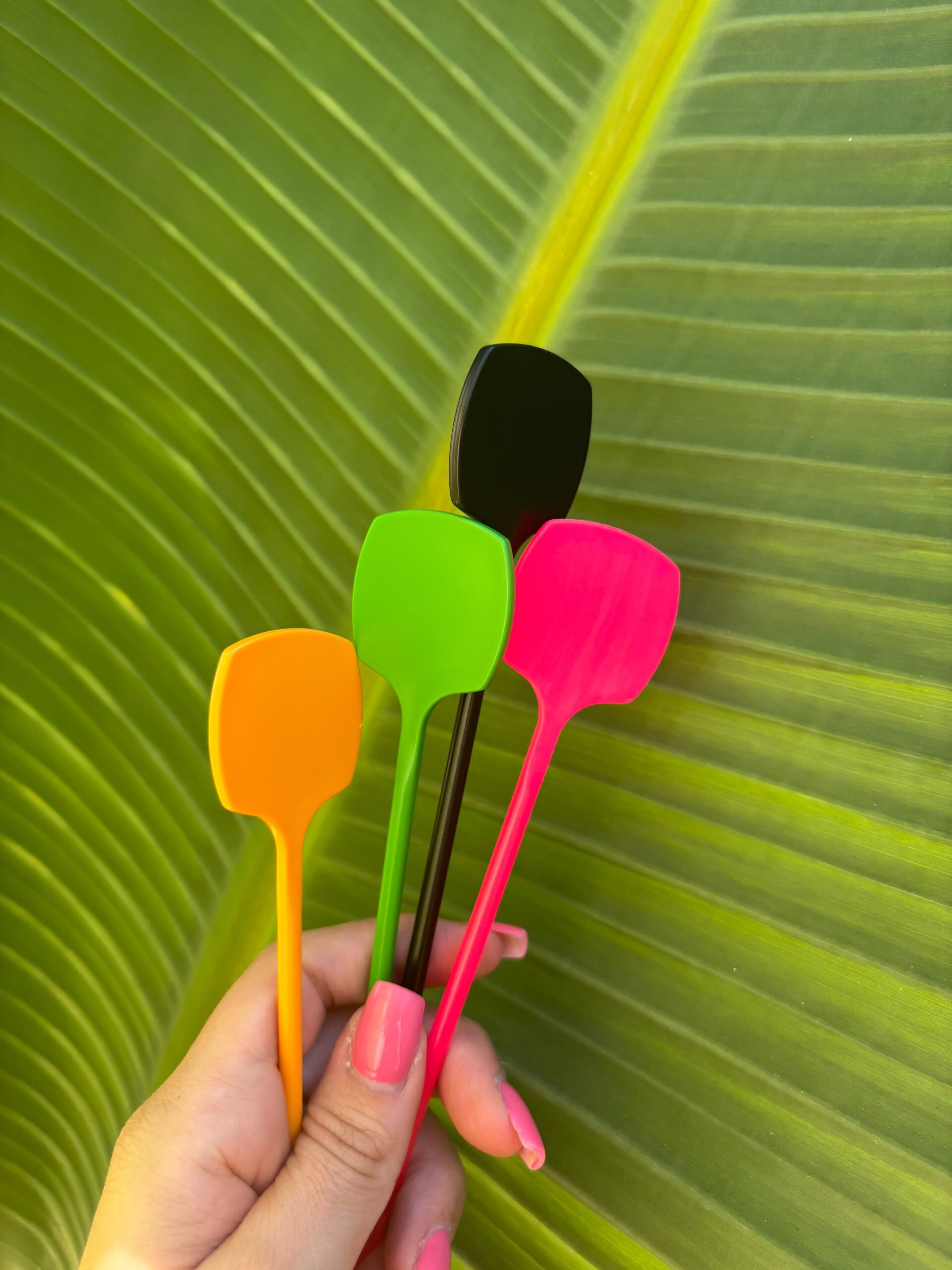 Stirrer in plastica per cocktail Stirrer in plastica per cocktail personalizzabiliย