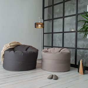 POUF A SACCO DI DESIGN MODELLO CANNES PER INTERNI ED ESTERNI COLORATO, COMODO, CONFORTEVOLE