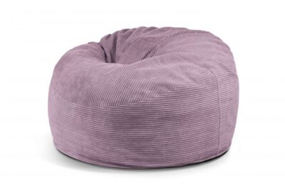 POUF A SACCO IN VELLUTO COLOR LILLA