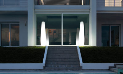 Vaso Nicole luminoso usato di Plust Design