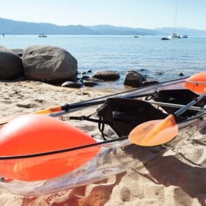 kayak rigido trasparente