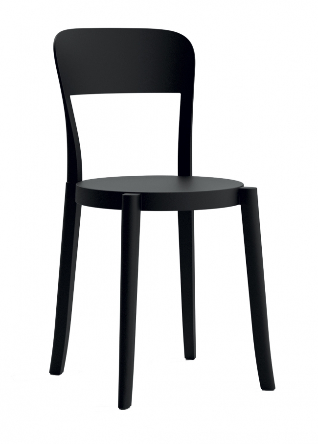 sedie modello Torre per esterni ed interni colore nero