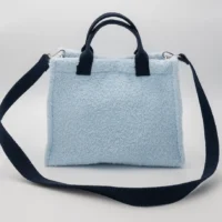 Shopper in spugna personalizzabile con tracolla amovibile