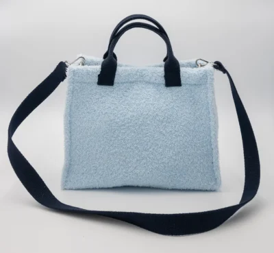 Shopper in spugna personalizzabile con tracolla amovibile