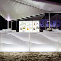 Bancone bar trasportabile richiudibile Baraonda