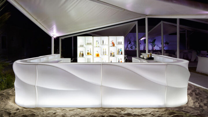 Bancone bar trasportabile richiudibile Baraonda