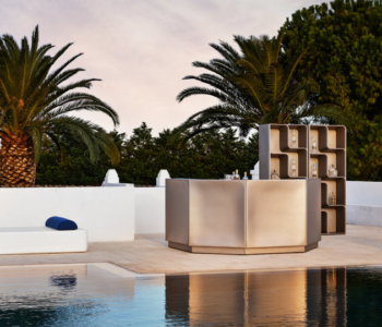 Bancone bar di design luminoso Nova, crea la tua isola cocktail perfetta