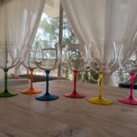 Ballon infrangibili con gambo colorato personalizzabili in tritan