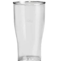 Bicchiere in plastica dura per birra da 200 cc