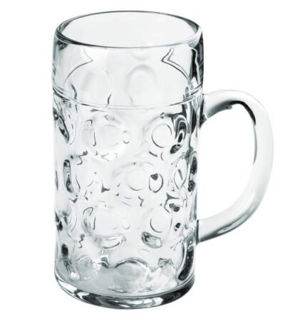 Boccale da birra in plastica infrangibile da 400cc