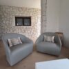 Poltrone settembre disponibili nella colorazione Sabbia