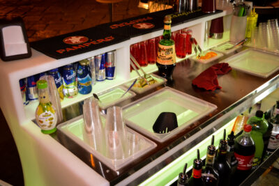 Bancone Bar Componibile Attrezzato completo Bartolomeo di Plust