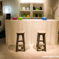 Bancone Reception Desk Luminoso Usato Frozen