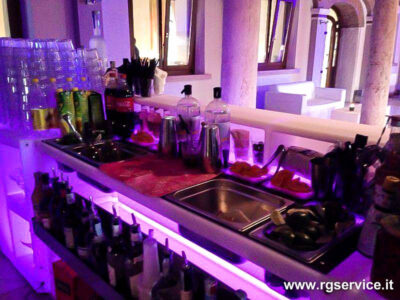 cocktail station luminosa usata